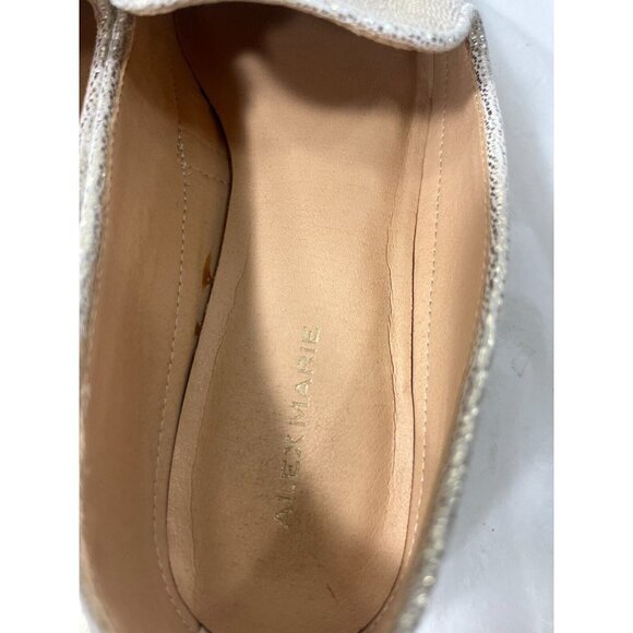 Alex Marie Raanata Espadrille Slip-Ons size 9.5 TAUPE SOFT GOLD - Picture 8 of 16